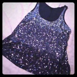 🔷 Express sequin tank